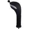 Andux 3pcs/Pack Long Neck Golf Hybrid Club Head Covers Dial No. Tag CTMT-02 Black view 3