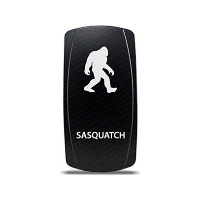CH4X4 Rocker Switch Sasquatch Symbol - Amber Led