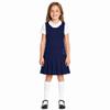 Bienzoe Girls School Uniform Jumper: Sleeveless Pleated Dress Navy 10 view 1