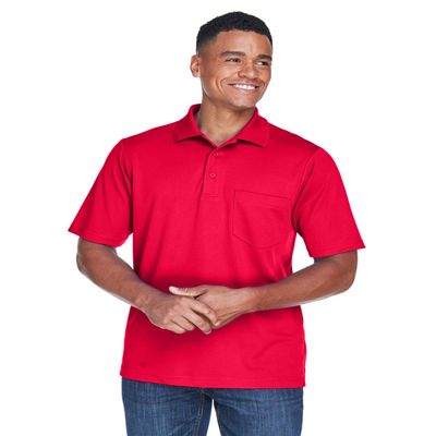 Men's Origin Performance Piqu Polo with Pocket 3XL CLASSIC RED