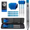 Harrows Genesis Darts, Tungsten Steel Tip Darts Set, Includes High-Grade Shafts, Aerodynamic Dart Flights, Available in Sizes 21g, 22g, 23g, 24g, 25g & 26g view 1