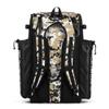 Boombah Superpack Bat Pack - Backpack Version (no wheels) - Holds 4 Bats - Camo Black/Vegas Gold - For Baseball or Softball view 2