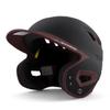 Boombah DEFCON Batting Helmet Black/Maroon - Size Junior 6 1/4" - 7" view 1