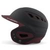 Boombah DEFCON Batting Helmet Black/Maroon - Size Junior 6 1/4" - 7" view 2
