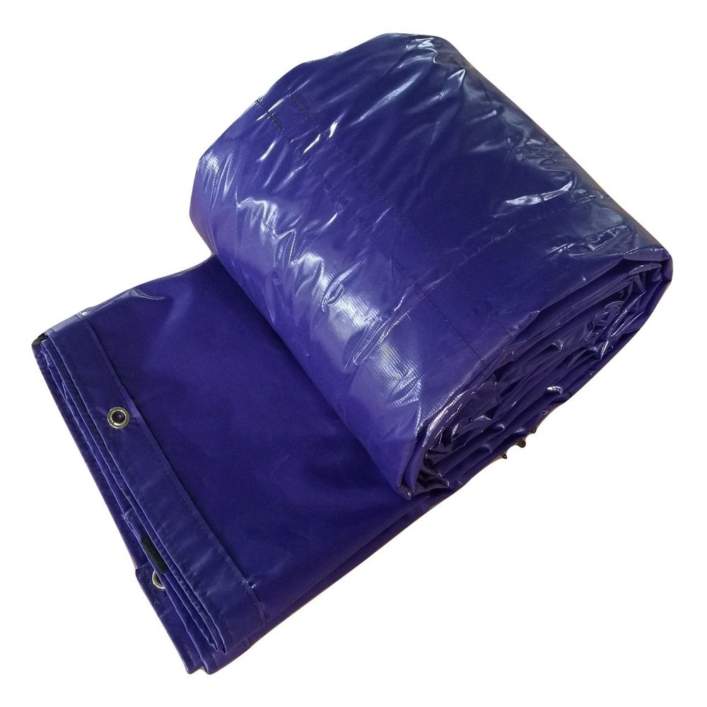 XTARPS 26' x 30' Flatbed Truck Tarp - Light Weight Machinery Tarp, Purple