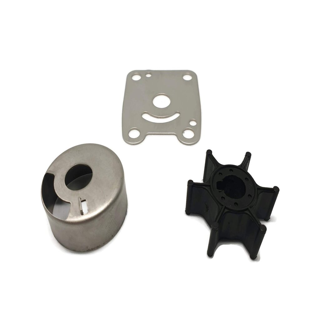 Boat Motor Outer Plate Insert Cartridge Water Pump Impeller 6L5-44323 6L5-44322 6L5-44352 For Yamaha Outboard F 3HP Malta 2/4-stroke Engine