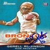 Sports Memorabilia Gerell Robinson Autographed Football Card (Denver Broncos) 2012 Bowman No.125 Rookie view 1