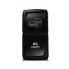 CH4X4 Rocker Switch V2 Bed Lights Symbol - While Led view 1