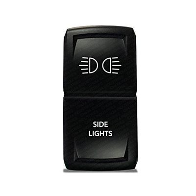 CH4X4 Rocker Switch V2 Side Lights Symbol 1 - Red Led