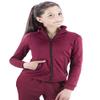 Covalent Activewear Girls River Jacket-09-YL Maroon view 1