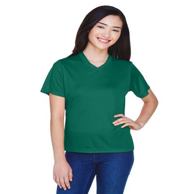 Team 365 Ladies' Zone Performance T-Shirt S SPORT FOREST