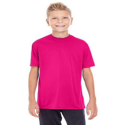 C2 Sport C5200 Youth Performance Tee, Hot Pink, X-Large