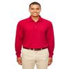 Adult Pinnacle Performance Long-Sleeve Piqu Polo with Pocket 4XL CLASSIC RED view 1