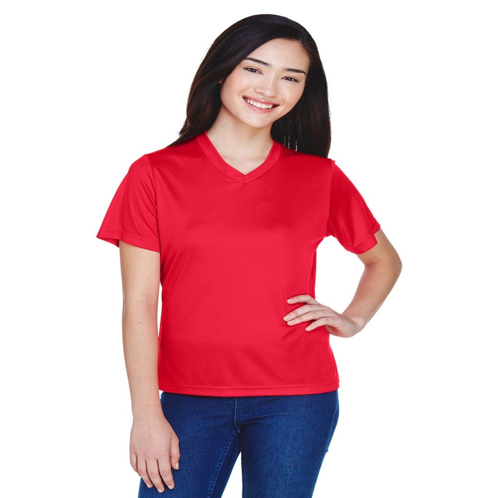 Team 365 Ladies' Zone Performance T-Shirt S SPORT RED
