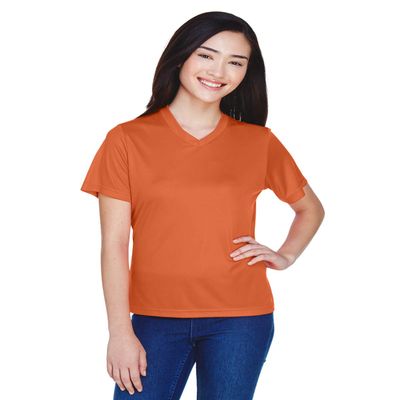 Team 365 Ladies' Zone Performance T-Shirt XS SPRT BRNT ORANGE