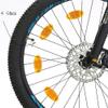 fischer Unisex Bicycle Reflector 85400 Orange, Yellow, One Size EU view 4