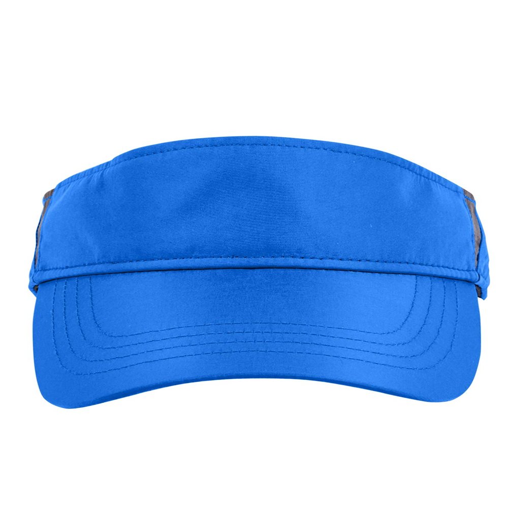 Ash City - Core 365 Adult Drive Performance Visor OS TRU ROYAL/ CRBN