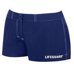 VLX Female Lifeguard Board Shorts, (Swim Trunk),Navy (041),S