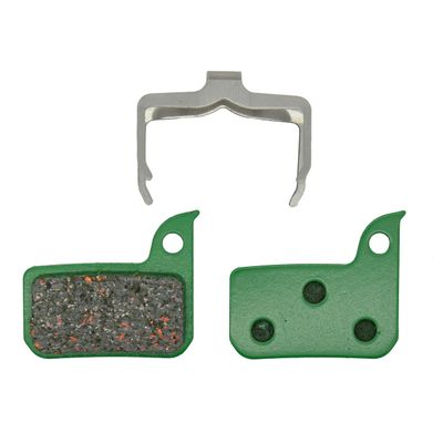 SRAM Red  Organic (Soft)/Force/Rival Disc Brake Pads, Green  Organic (Standard)