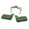 SRAM Red  Organic (Soft)/Force/Rival Disc Brake Pads, Green  Organic (Standard) view 2