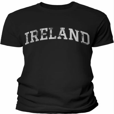 Ireland Arch - Athletic Vintage St Patricks Day Shirt for Men - F/Black-3X