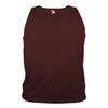 Badger Sport Maroon Adult Medium Athletic Sleeveless Wicking Tank Top view 1