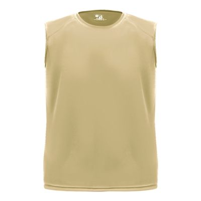 Badger Sport Vegas Gold Adult 2X Sleeveless Wicking Tee