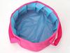 Folding Waterproof wash bag camping travel (Pink) view 3