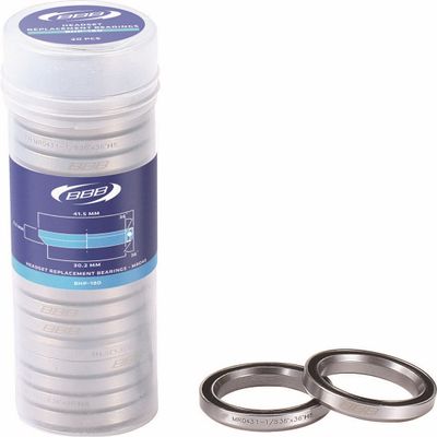 BBB Bicycle Lightweight Head Parts Integral Head Bearing Workshop 1.1/8 41.5X6.5 BHP-180OEM 20 Coils 506273