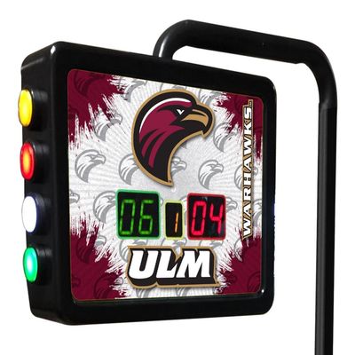 Holland Bar Stool Co. Louisiana-Monroe Electronic Shuffleboard Scoring Unit - Officially Licensed