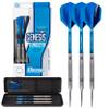 Harrows Genesis Darts, Tungsten Steel Tip Darts Set, Includes High-Grade Shafts, Aerodynamic Dart Flights, Available in Sizes 21g, 22g, 23g, 24g, 25g & 26g view 1