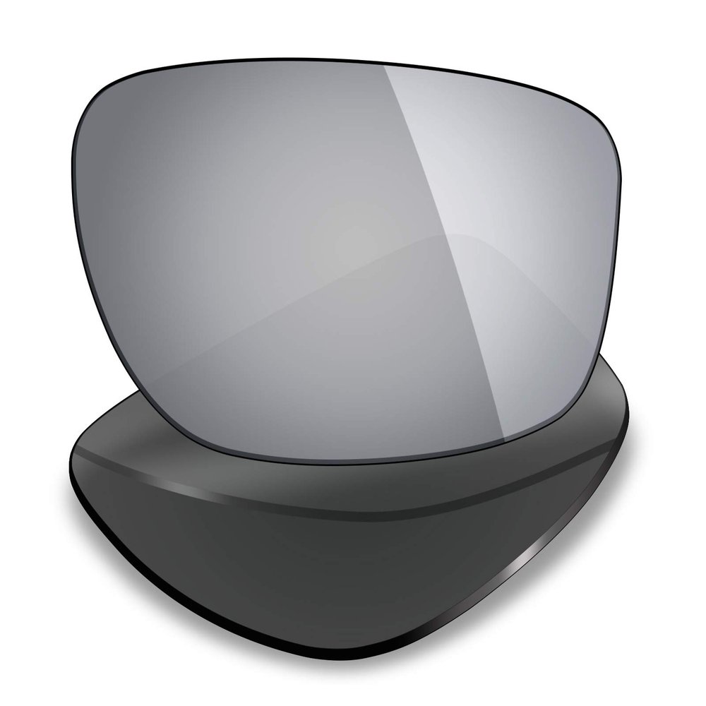 Mryok Polarized Replacement Lenses for Oakley Sliver OO9262 - Silver Titanium