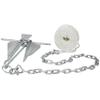 Extreme Max 3006.6717 Complete Slip Ring Anchor Kit with Rope / Anchor Chain / Shackle - #7 / 4.5 lbs. view 2