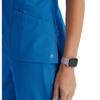 Barco One Pulse Classic Fit Scrub Top for Women  New Royal, 5-Pocket V-Neck Scrub Shirt w/ 360 Spandex Stretch, Moisture Wicking, Anti-Static and Quick-Shed  4XL, Regular Fit view 2
