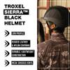Troxel Sierra Rugged Horse Riding Helmet, Low-Profile, Self-Adjustable Design, Safety Horseback Riding Gear, Extra Large (7-3/8 - 7-3/4), Black view 2
