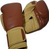 Japanese-Style Training Boxing Gloves 2.0 - Hook&Loop or Lace Up - 12oz, 14oz, 16oz, 18oz - 9 Colors to Choose (Drum Dyed Brown/Cream Palm, 16oz Hook&Loop) view 4