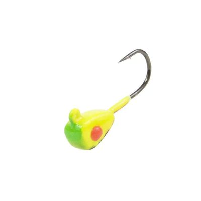 Clam Corporation 109950 Genz Drop-Kick, Size 10 3/64oz, Firetiger Glow Bar