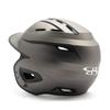 Boombah DEFCON Batting Helmet Sleek Profile Charcoal/Black - Size Junior 6 1/4" - 7" view 3