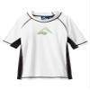 Kanu Surf Little Boys Haywire UPF 50+ Sun Protective Rashguard Swim Shirt, Flex White, 4T view 1