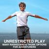 Kanu Surf Little Boys Haywire UPF 50+ Sun Protective Rashguard Swim Shirt, Flex White, 4T view 4