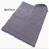 Sleeping Bags for Adults >32F Envelope Waterproof Compression Sack Stuff Backpacking(Blue) view 3
