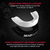 Beast Gear Sports Mouth Guard - Adult and Youth Gum Shield for Boxing, Football, Lacrosse, Basketball, Rugby, MMA - Mouthguard Sports Accessories for Men, Women & Kids view 2
