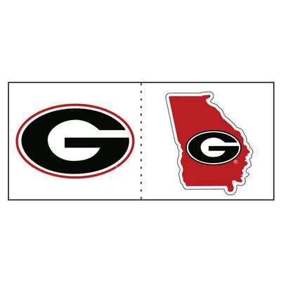 Georgia Bulldogs Cooler Decals