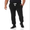 Southpole Men's 1570 Basic Active Fleece Jogger Sweatpants Black view 1