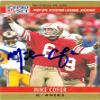 Sports Memorabilia Autograph Warehouse 19981 Mike Coffer Autographed Football Card San Francisco 49Ers 1990 Pro Set No. 11 view 1