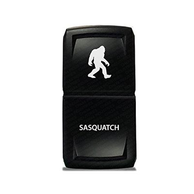 CH4X4 Rocker Switch V2 Sasquatch Symbol - Blue Led