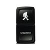CH4X4 Rocker Switch V2 Sasquatch Symbol - Blue Led view 1
