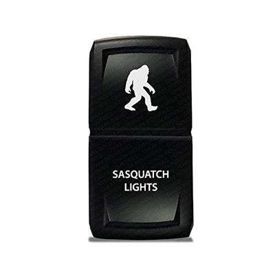 CH4X4 Rocker Switch V2 Sasquatch Lights Symbol - Amber Led