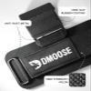DMoose Fitness Weight Lifting Hooks (Pair) for Deadlifts, Pull Ups, Rows & Shrugs - Anti-Rip Nylon Strap Hand Grips with Thick Wrist Padding - Heavy Duty Wrist Straps for Weightlifting & Gym Workouts view 3