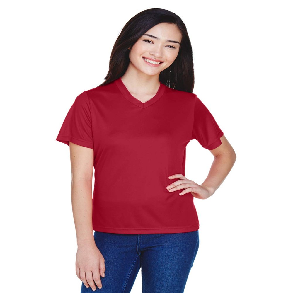 Team 365 Ladies' Zone Performance T-Shirt XS SPORT SCRLET RED